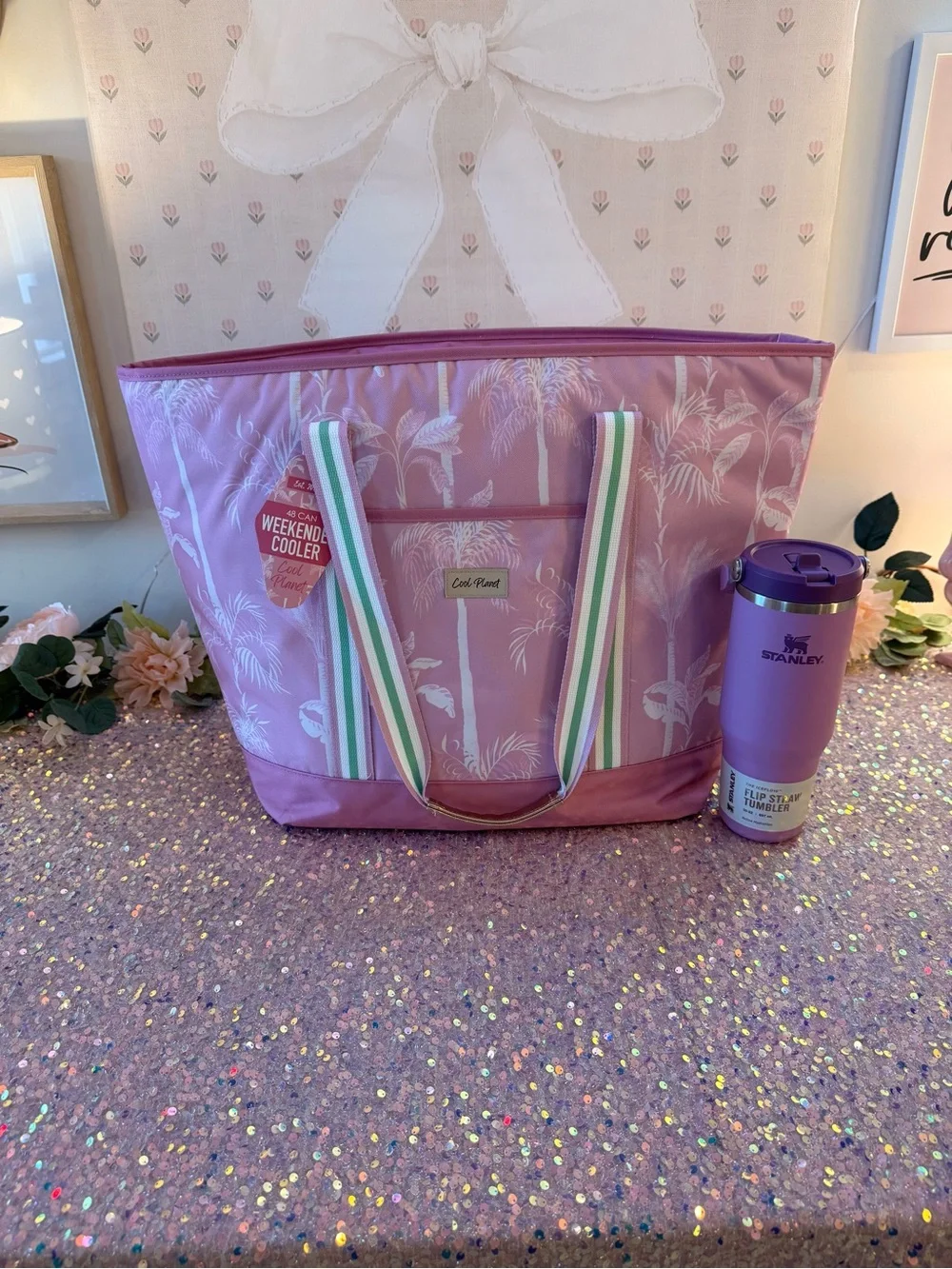 STANLEY 30 OZ Tumbler + Cool Planet ‘Weekender Cooler’ - NWT - Picture 2 of 14